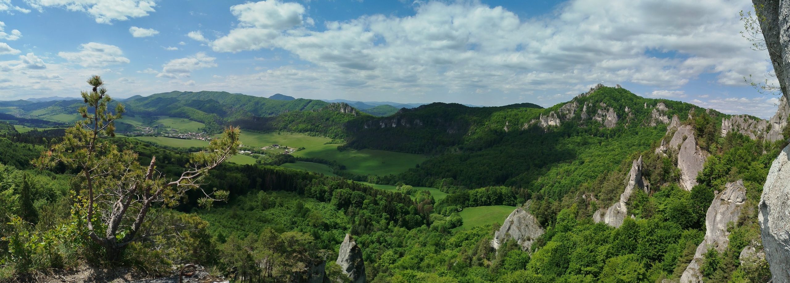 Fotografia prírody Súľovských skál pred letom